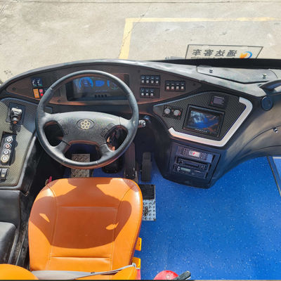 Guangtong Used Electric Bus 46 miejsc Used Travel Bus wyprodukowany w grudniu 2017 roku