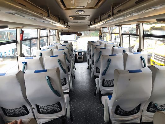 33 miejsc używane King Long Coachy XMQ używane autobusy z lewym napędem