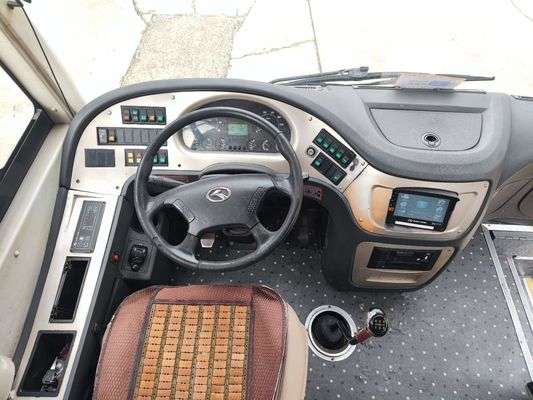 33 miejsc używane King Long Coachy XMQ używane autobusy z lewym napędem
