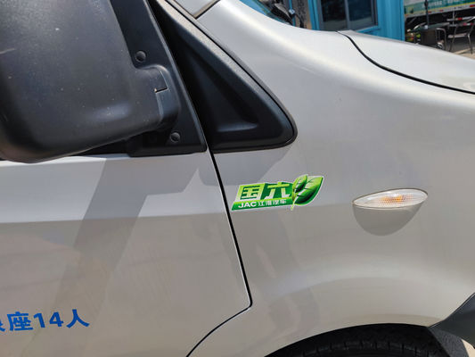 Używany minibus JAC 14 miejsc, używany van pasażerski ze standardem emisji Euro 6 i rozstawem osi 3570 mm