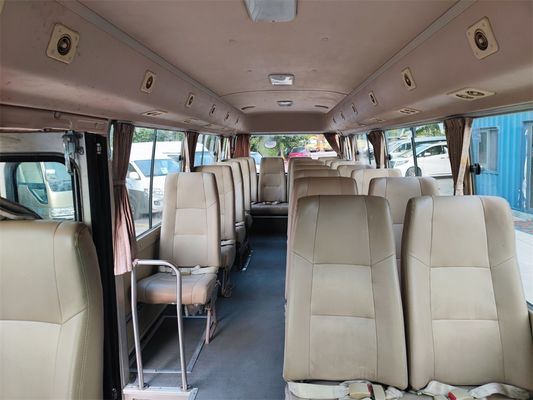 23-osobowy używany samochód z silnikiem Diesla, minibus z drugiej ręki Toyota