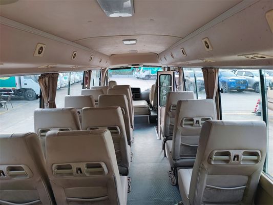 23-osobowy używany samochód z silnikiem Diesla, minibus z drugiej ręki Toyota