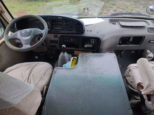 Król długo używany 23-osobowy autobus niezawodny model z drugiej ręki