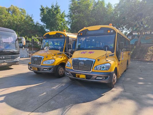 34 miejsca YuTong używany autobus szkolny Diesel z silnikiem V6