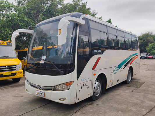 33 miejsc używane King Long Coachy XMQ używane autobusy z lewym napędem