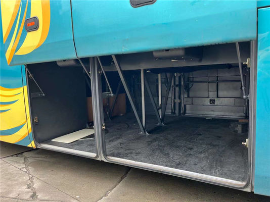 Euro 4 używany autobus Higer 51 miejsc podróżny autobus z drugiej ręki z skrzynią biegów ręcznej