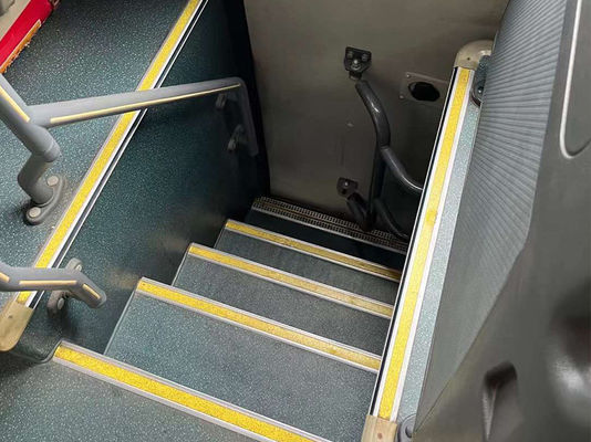 Euro 4 używany autobus Higer 51 miejsc podróżny autobus z drugiej ręki z skrzynią biegów ręcznej