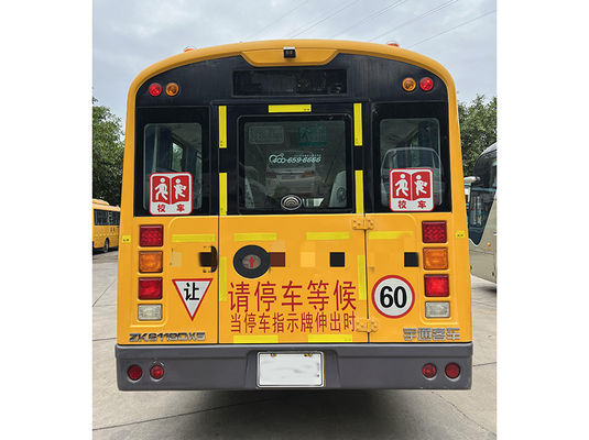 Żółte używane autobusy szkolne 46 miejsc z skrzynią biegów ręcznych używane autobusy