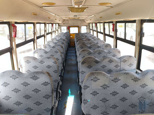 Usługowy autobus szkolny Shaolin 56 miejsc LHD Pozycja kierownicza z ręczną skrzynią biegów