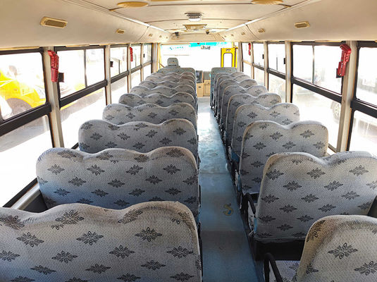 Usługowy autobus szkolny Shaolin 56 miejsc LHD Pozycja kierownicza z ręczną skrzynią biegów