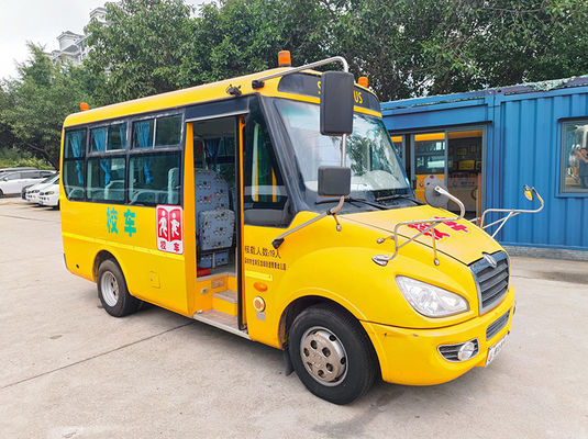 Zastosowane autobusy szkolne Dongfeng 19 miejsc z paliwem napędowym Euro 4