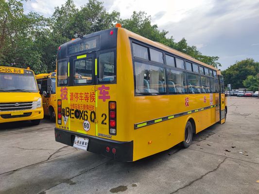 Shangrao używane autobusy szkolne 51 miejsc Diesel Paliwo stary autobus szkolny