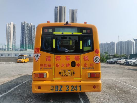 ShenLong używane autobusy szkolne 36 miejsc LHD Pozycja kierownicza Diesel Typ paliwa