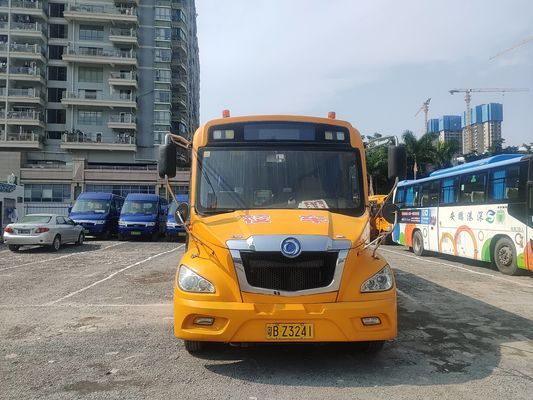 ShenLong używane autobusy szkolne 36 miejsc LHD Pozycja kierownicza Diesel Typ paliwa