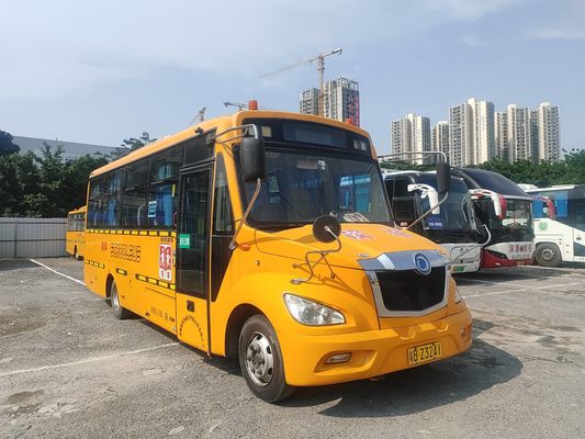 ShenLong używane autobusy szkolne 36 miejsc LHD Pozycja kierownicza Diesel Typ paliwa