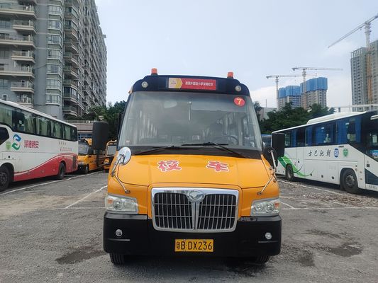 Shang Rao używany 52-osobowy autobus LHD Pozycja kierownicza Diesel Autobusy szkolne