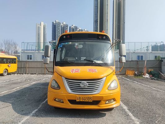 King Long 32-osobowy autobus używany autobus szkolny żółty Typ paliwa Diesla