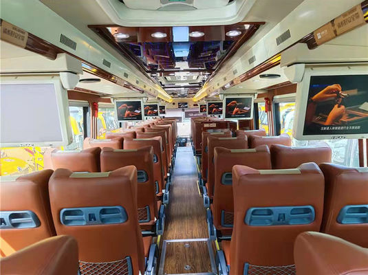 Pożarny autobus Yutong 51 miejsc, Euro 5 LHD Diesel używany autobus turystyczny