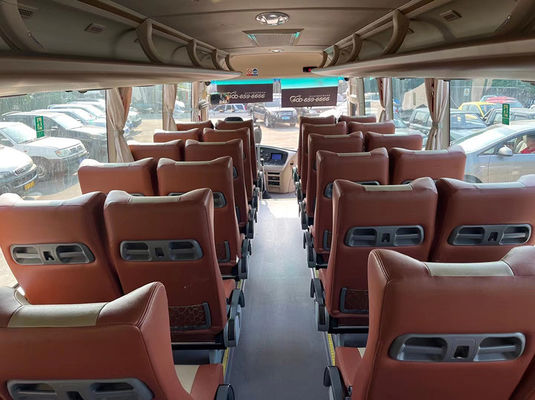 39 miejsc Używane autobusy Yutong Przedwłaściciel duży autobus z silnikiem wysokoprężnym