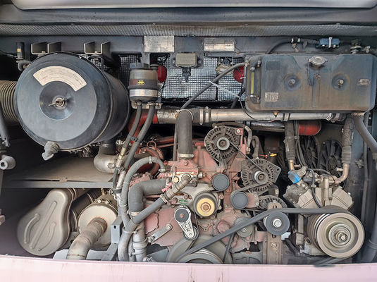 Luksusowe Różowe Używane Autobusy Euro 5 LHD Używany Autobus Wahadłowy na Sprzedaż