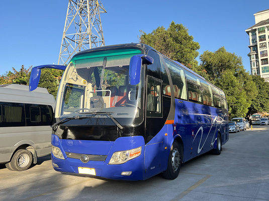 Yutong Blue Used Coaster Bus 51 miejsc Euro 4 Standard emisji