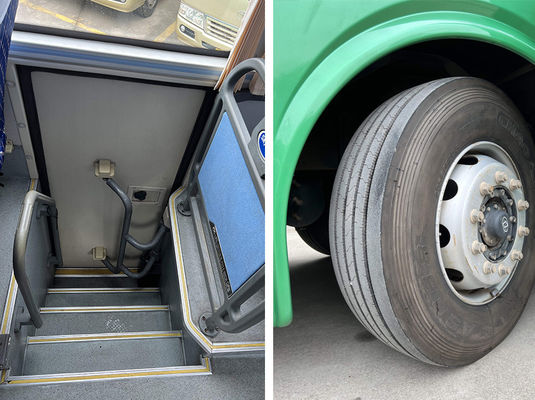 LHD używany autobus elektryczny 200kw Moc 48 miejsc Autobus turystyczny używany