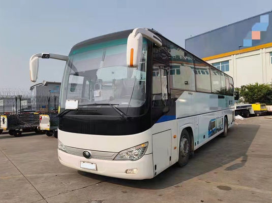 Euro 5 Pożarny autobus autobusowy z 46 miejscami z skrzynią biegów ręcznej Pożar z drugiej ręki z 2 drzwiami