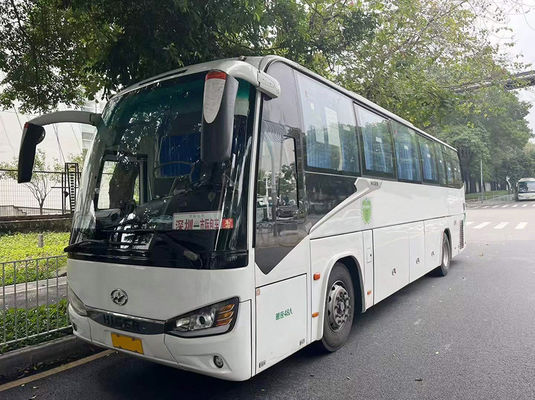 48 miejsc Higer Pożarny autobus Diesel LHD Drugi średni ruch Autobus międzymiastowy
