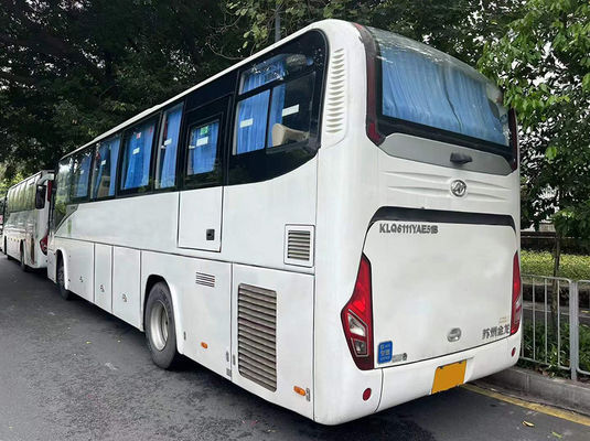 48 miejsc Higer Pożarny autobus Diesel LHD Drugi średni ruch Autobus międzymiastowy