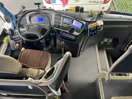 48 miejsc Higer Pożarny autobus Diesel LHD Drugi średni ruch Autobus międzymiastowy