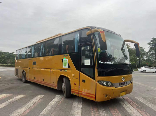 47 miejsc Używany autobus turystyczny Z lewej strony Euro 4 Używany autobus Higer