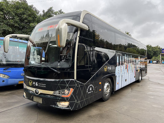 Ręczne używane autobusy z silnikiem wysokoprężnym, Yutong 50-osobowy autobus używany certyfikowany ISO