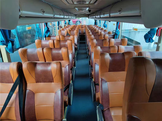 Niezawodny podręcznik z drugiej ręki Luksusowy autobus 51 miejsc
