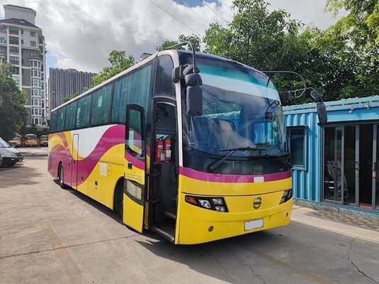Przesyłka ręczna używany autobus luksusowy 100 km/h Max Speed Diesel Fuel Servo 49 miejsc