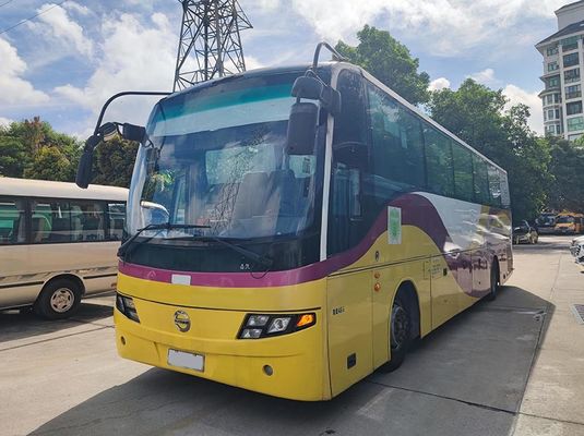Przesyłka ręczna używany autobus luksusowy 100 km/h Max Speed Diesel Fuel Servo 49 miejsc