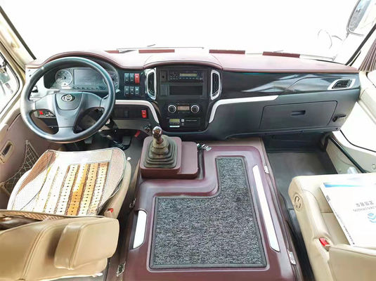 Złoty Smok używany LHD furgonetki Diesel AC używany małe autobusy 19 miejsc