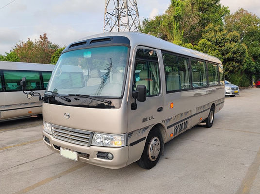 Guangqi używany mini van używany furgonetki komercyjne 23 miejsca ISO zatwierdzone