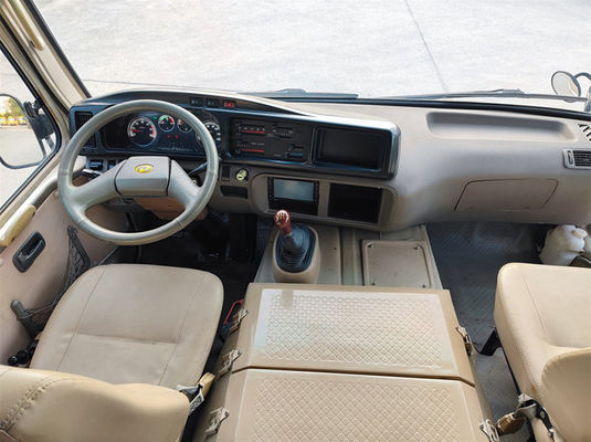 Guangqi używany mini van używany furgonetki komercyjne 23 miejsca ISO zatwierdzone