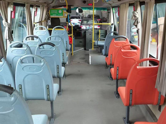 44 miejsc 25 miejsc używany autobus kolejowy 150kw Automatyczny autobus elektryczny LHD