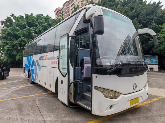 Niezawodne 47 miejsc Używane autobusy miejskie Diesel Paliwo Autokary z własnością