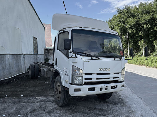 8-10 ton używanych ciężarówek średniej ciężarówki 4x2 napędzane długotrwałym paliwem wysokoprężnym