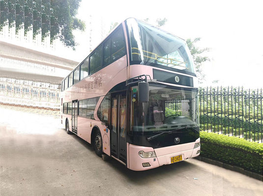 Yucai Diesel używany autobus pasażerski 72 miejsc ręczny używany podwójny autobus