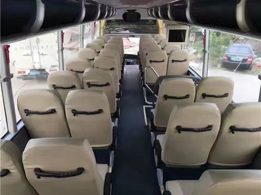 Autobus pasażerski z silnikiem Yucai 47 miejsc z skrzynią biegów ręcznych Autobus miejski z silnikiem Yucai