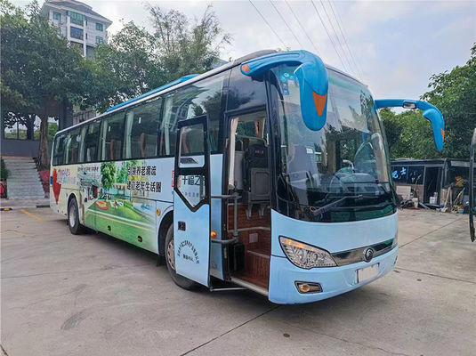 Duże używane autobusy Yutong Przesyłka ręczna 11m Silnik wysokoprężny używany autobus miejski
