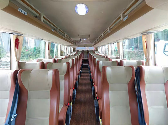 Duże używane autobusy Yutong Przesyłka ręczna 11m Silnik wysokoprężny używany autobus miejski
