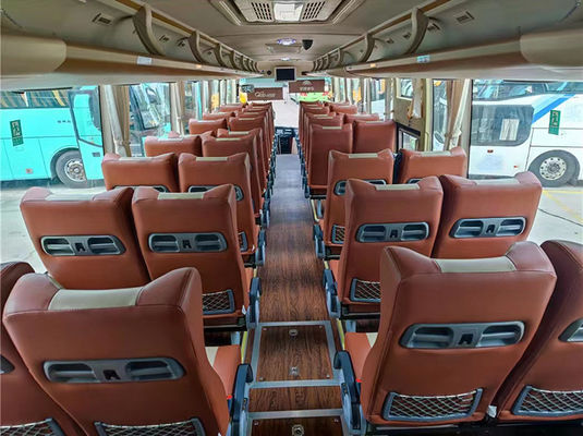 Duże używane autobusy Yutong Przesyłka ręczna 11m Silnik wysokoprężny używany autobus miejski