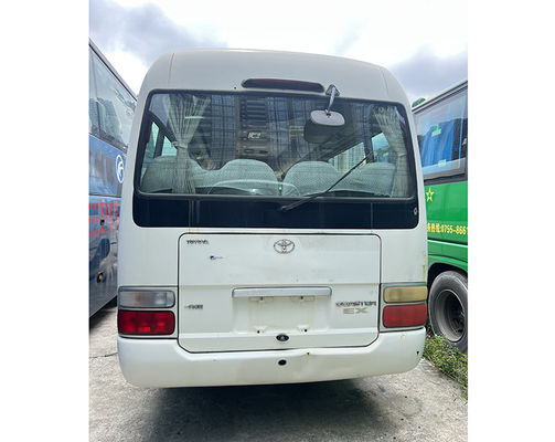 Toyota Used Coaster Bus Euro 3 Standard Emisji Z LHD Pozycja Kierownictwa Silnik benzynowy