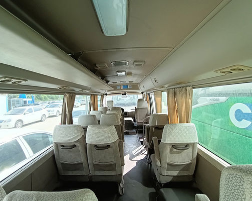Toyota Used Coaster Bus Euro 3 Standard Emisji Z LHD Pozycja Kierownictwa Silnik benzynowy