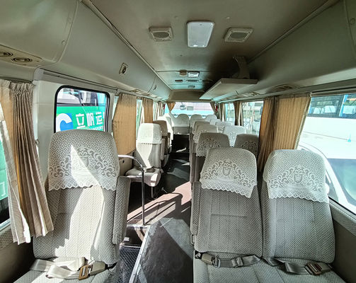 Toyota Used Coaster Bus Euro 3 Standard Emisji Z LHD Pozycja Kierownictwa Silnik benzynowy