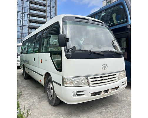Toyota Used Coaster Bus Euro 3 Standard Emisji Z LHD Pozycja Kierownictwa Silnik benzynowy